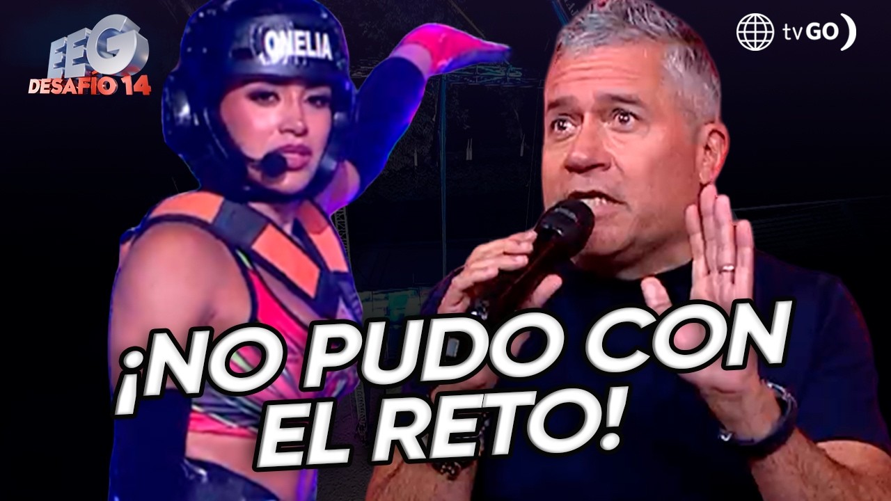 EEG Desaf&iacute;o 14: Onelia faces her fear of heights and quits the challenge at the top (TODAY)