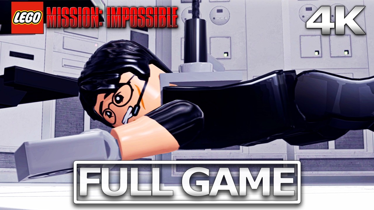 LEGO MISSION IMPOSSIBLE Full Gameplay Walkthrough / No Commentary【FULL GAME】4K 60FPS Ultra HD