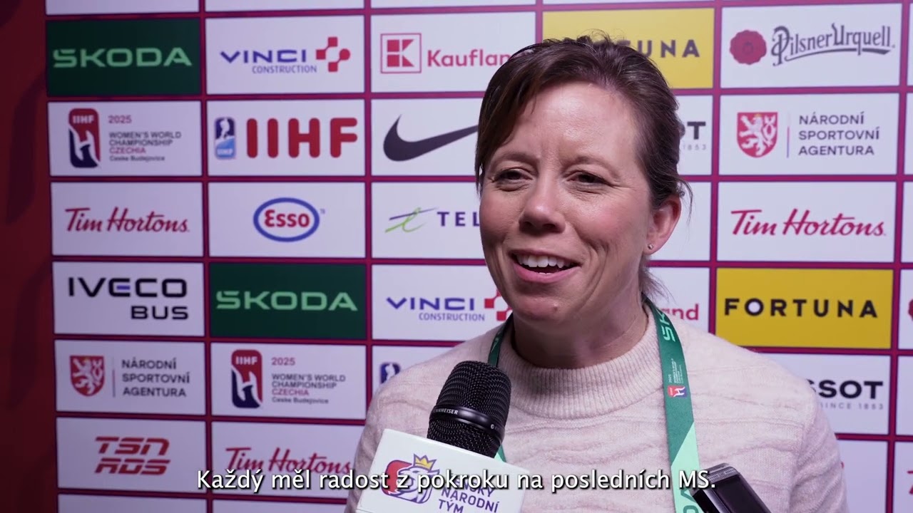 Trenérka MacLeod: Prohrát o bronz bolí. Český ženský hokej ale vyhrál