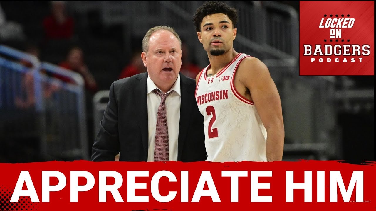 APPRECIATE HIM! Greg Gard DOES NOT get ENOUGH credit! Wisconsin Badgers KEEP ROLLING!