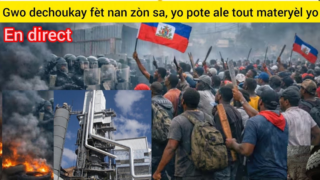 Gwo dechoukay sa ap lage depatman an nan plis fè nwa 