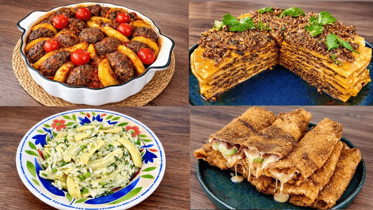 🔥 Everyone Is Cooking These! | 4 Legendary Turkish Homemade Dishes 👩‍🍳