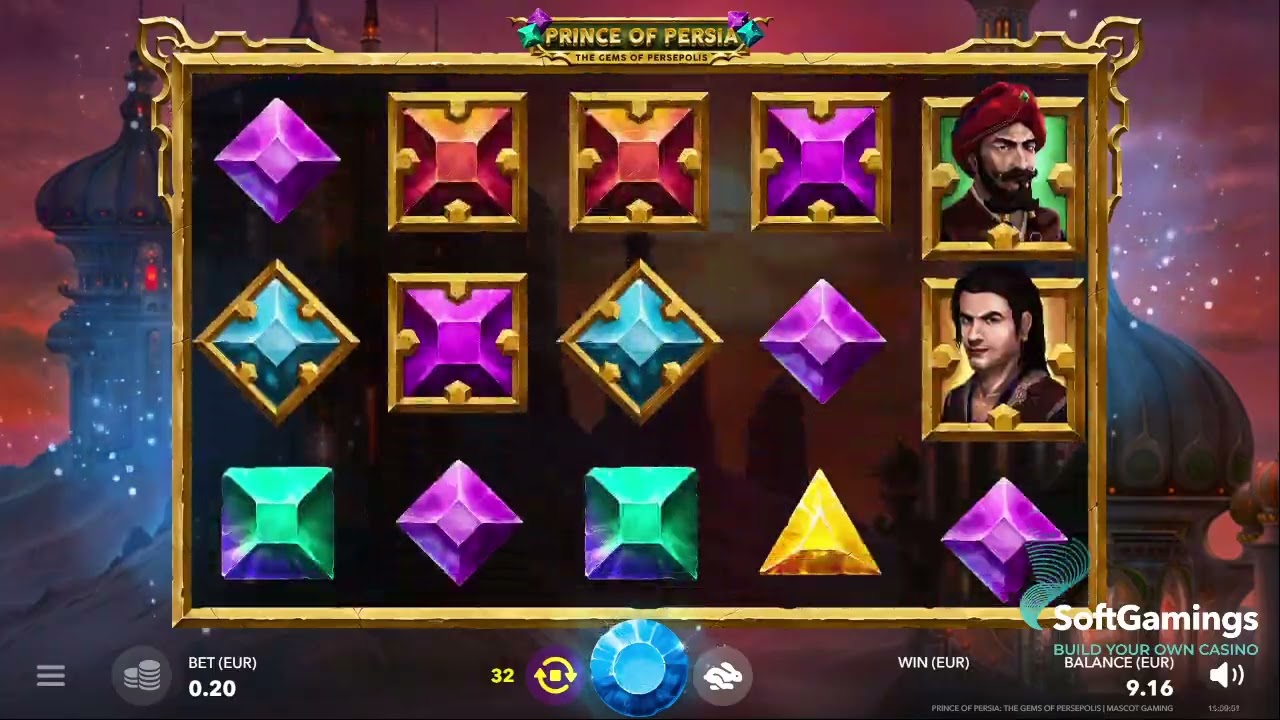 Mascot Gaming - Prince of Persia: the gems of Persepolis - Gameplay Demo