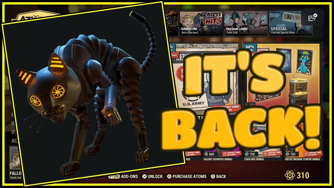 Atomic Shop Update (Sept. 1, 2026) - Fallout 76