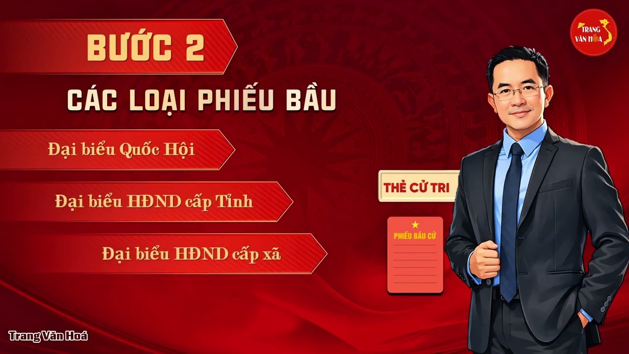 Huong dan quy trinh bo phieu bau cu dai bieu Quoc hoi khoa XVI va HDND cac cap