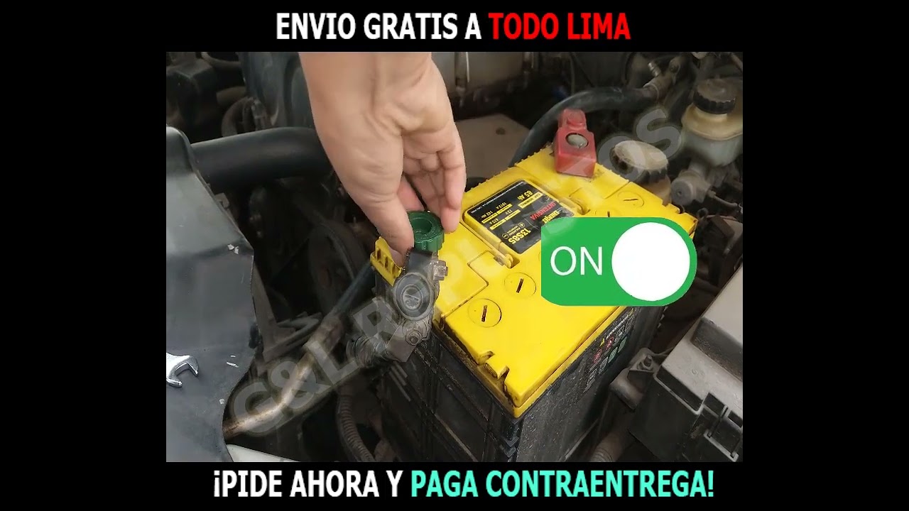 Llave de Corte para batería de autos - Lima Perú