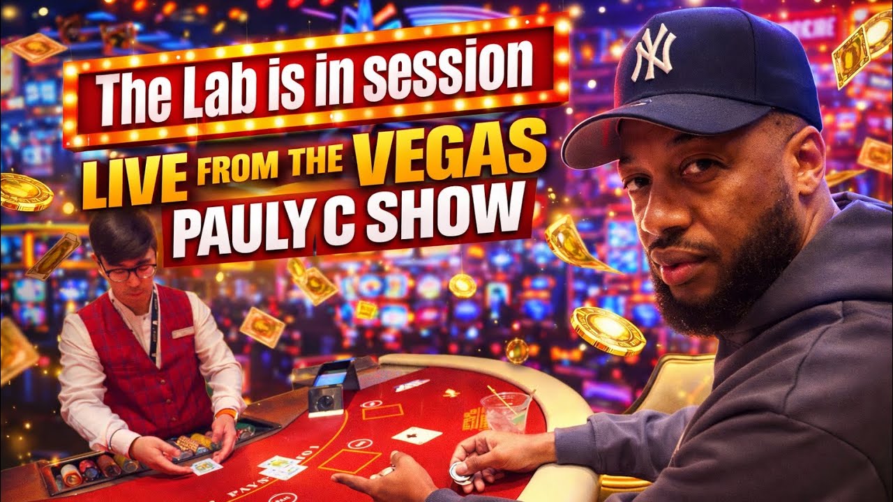 The Lab is in session, live from the Las Vegas Venetian and @Vegaspaulyc show! #casino #blackjack 