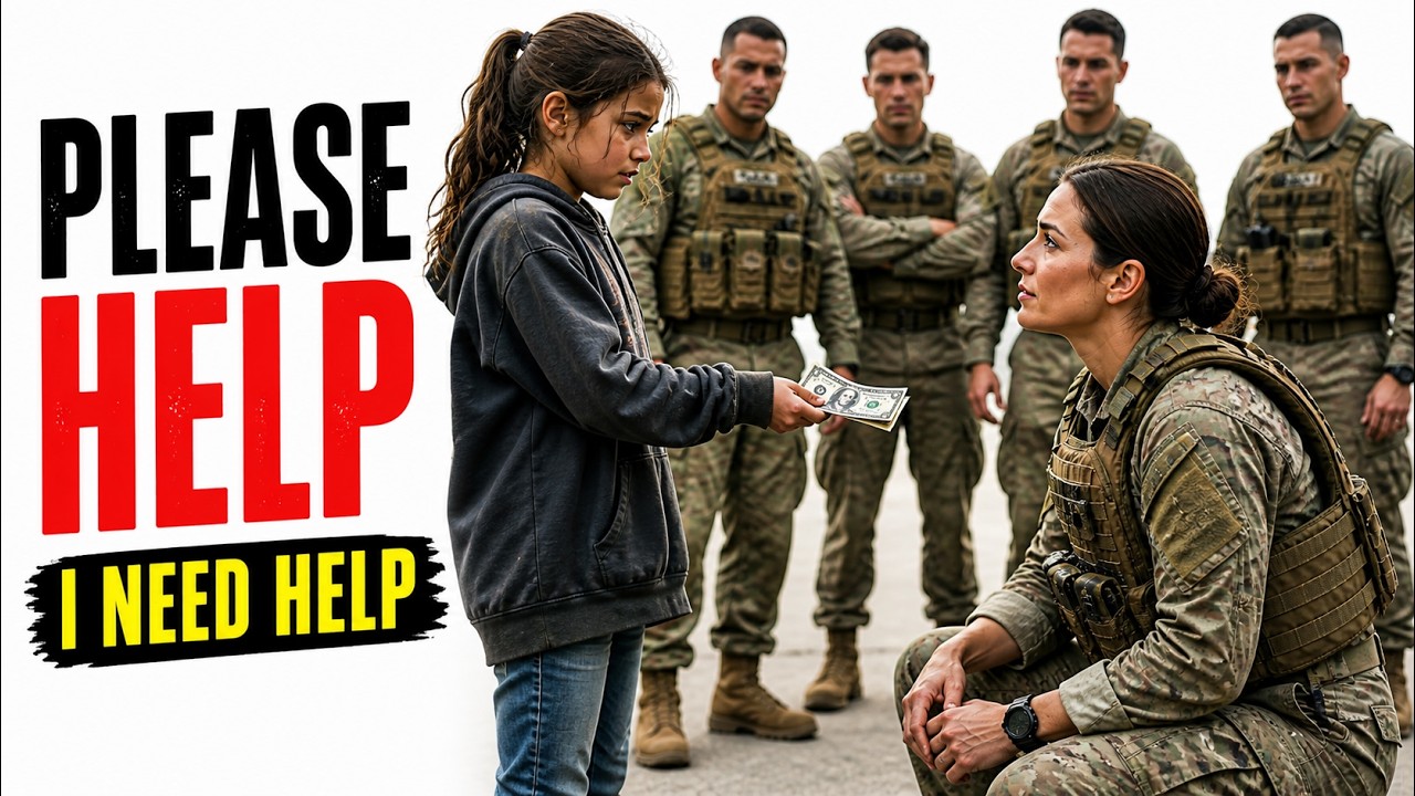 “Please Help My Mom” Little Girl Pays Her $5 — Then the Navy SEAL Froze at What She Said