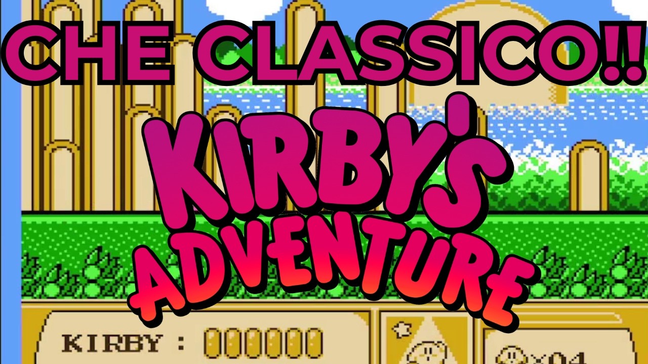 Kirby’s Adventure NES ITA – Primo Livello: Vegetable Valley e il Segreto della Fontana 🌈