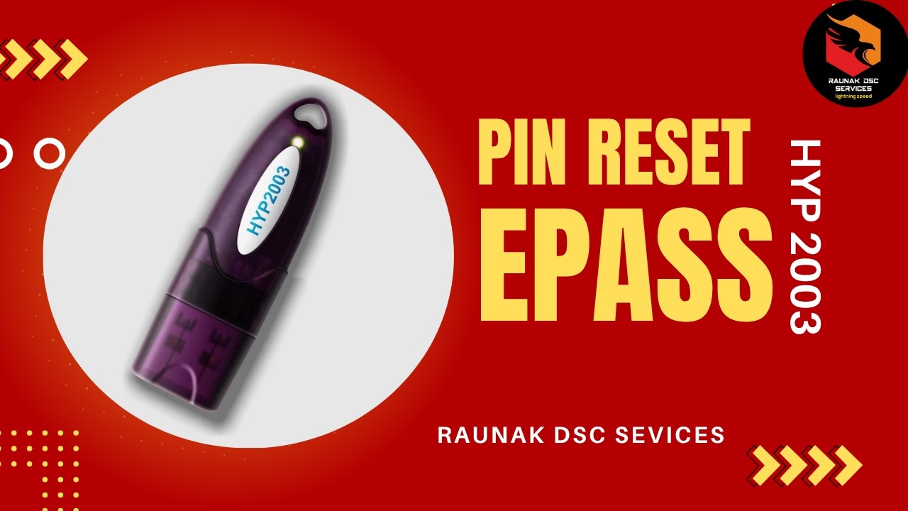 User pin locked EPASS2003 Token Pin ? How to unlock #epass #digitalsignaturecertificate