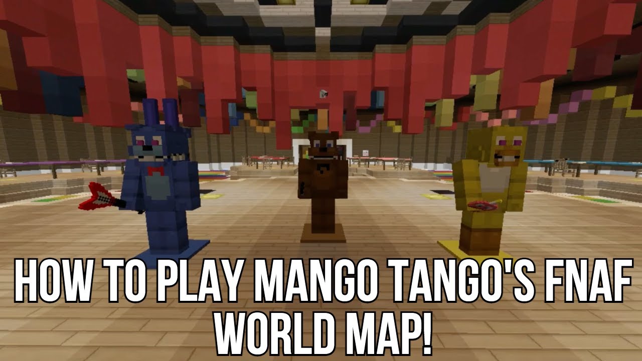 How to play Mango Tango's FNAF World Map!