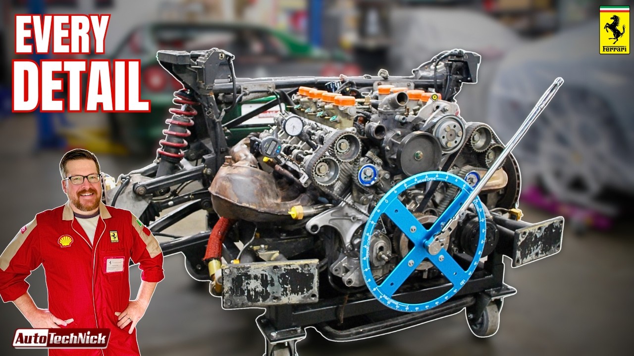 Everything You Don’t See in a Ferrari F355 Major Service