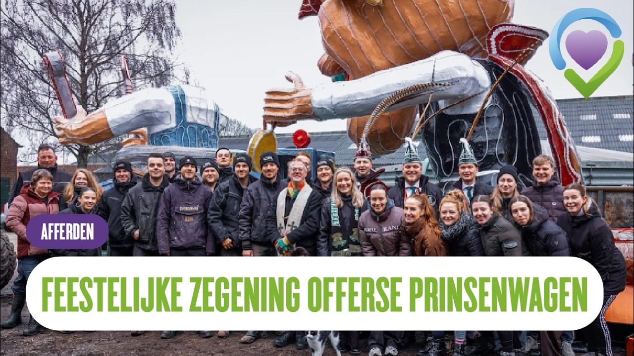 Zegening Prinsen wagen Afferden 2026