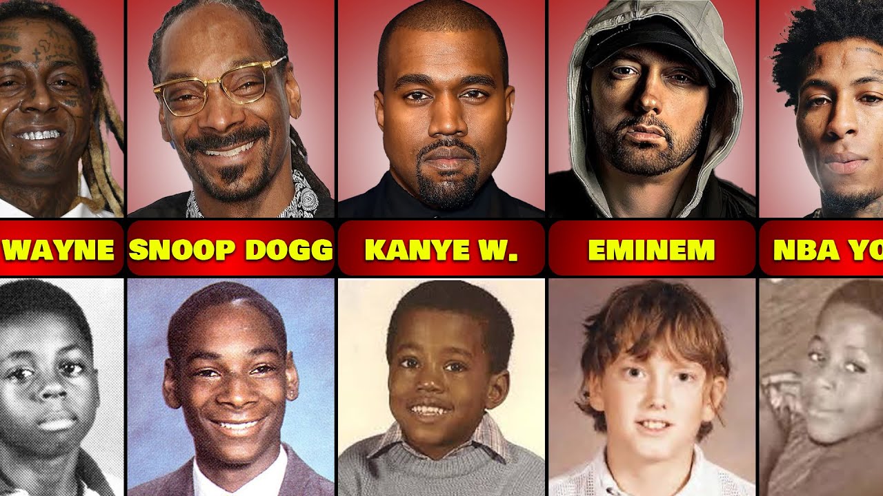 Famous Rappers When They Were Kids