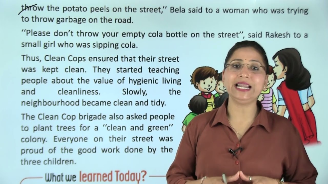 Ch 1 | Clean Cops | My Gk & Moral Book | Class 04 | Growing Mind | For children