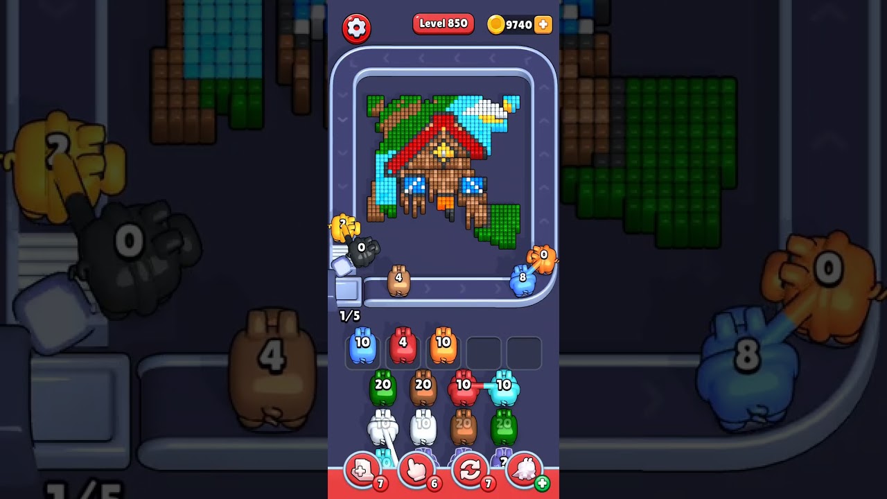 Pixel Flow Level 850 Solution No Commentary 