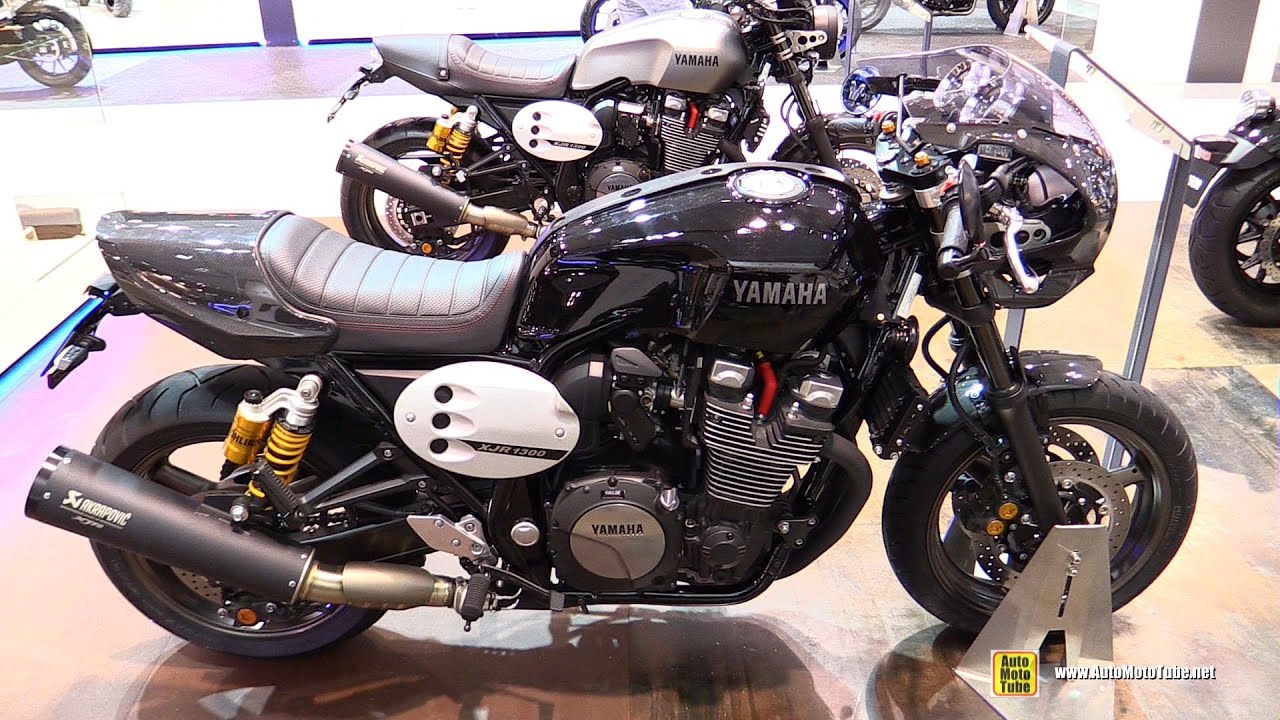 2015 Yamaha XJR 1300 Racer - Walkaround - 2014 EICMA Milan Motorcycle Exhibition