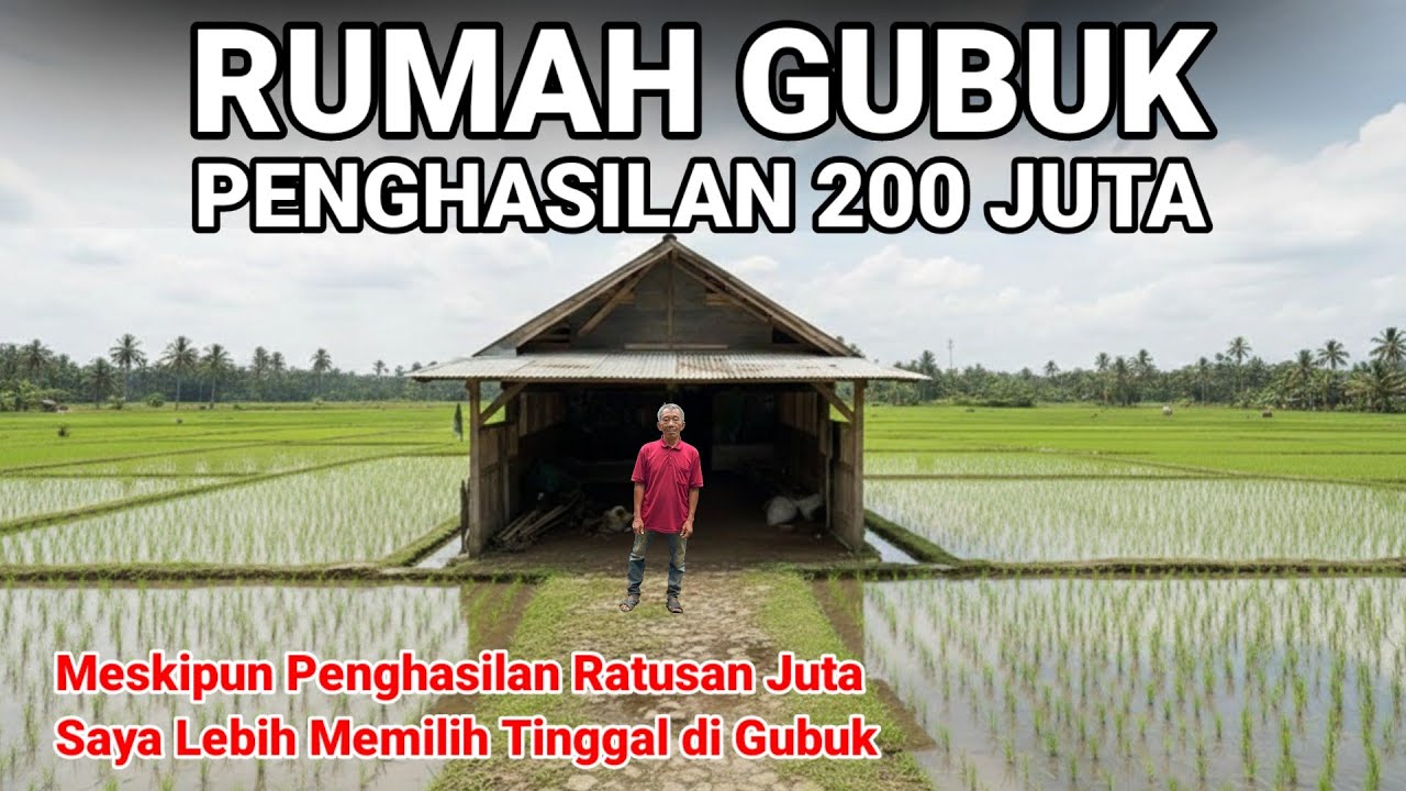 VIRAL..! RUMAH GUBUK PENGHASILAN RATUSAN JUTA LAGI VIRAL DI JAWA TIMUR