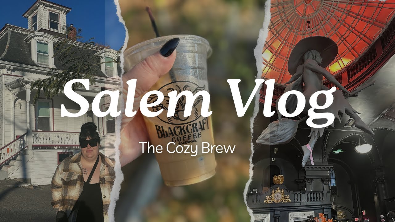 Salem. MA Vlog🖤🐈‍⬛