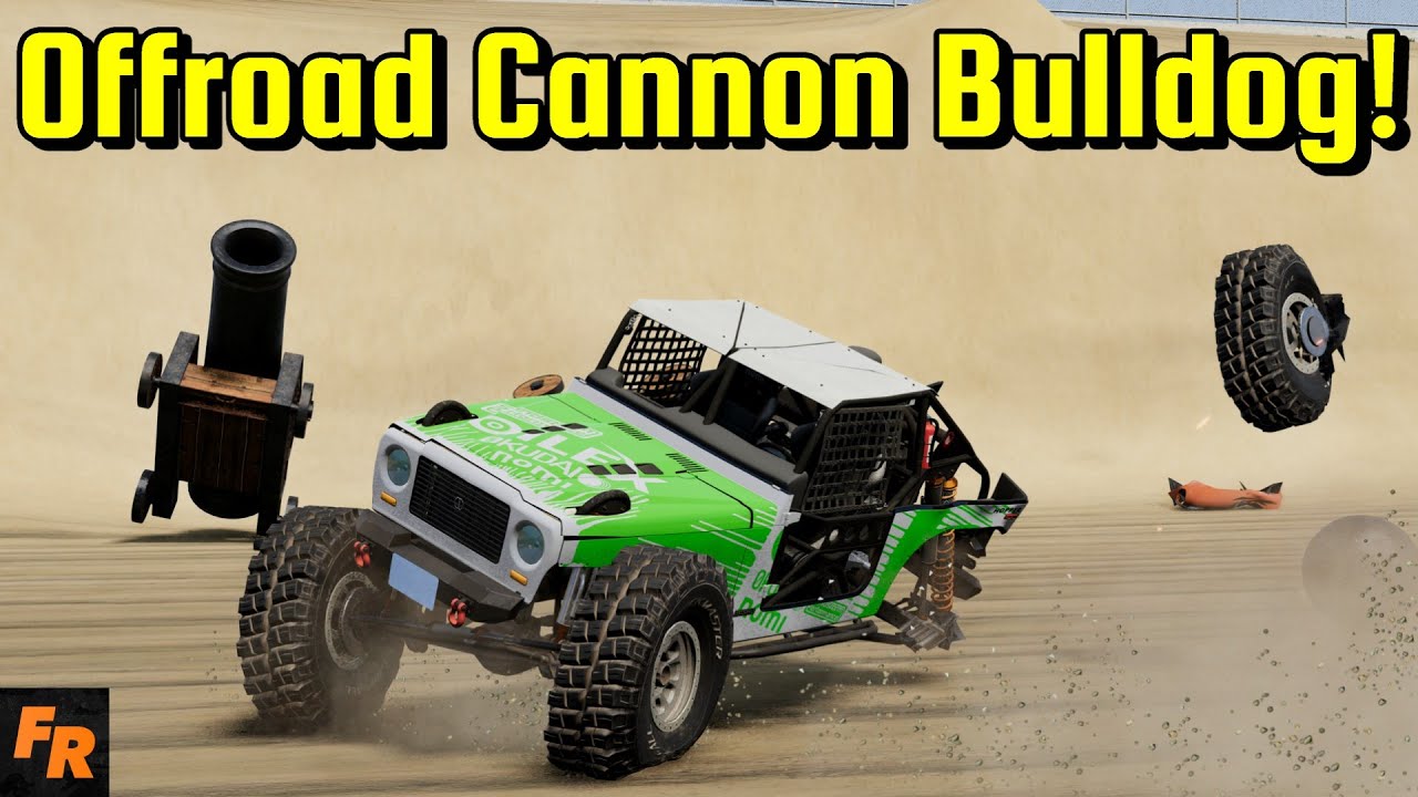 Offroad Cannon BullDog! - BeamNG Drive