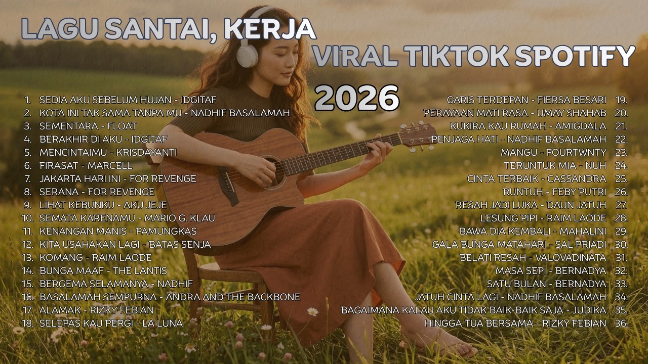 FULL ALBUM | Top Hits Spotify Viral 2026 - Playlist Lagu Indonesia Paling Enak Didengar