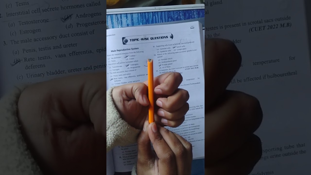 Question Practice|Human Reproduction|class 12th #