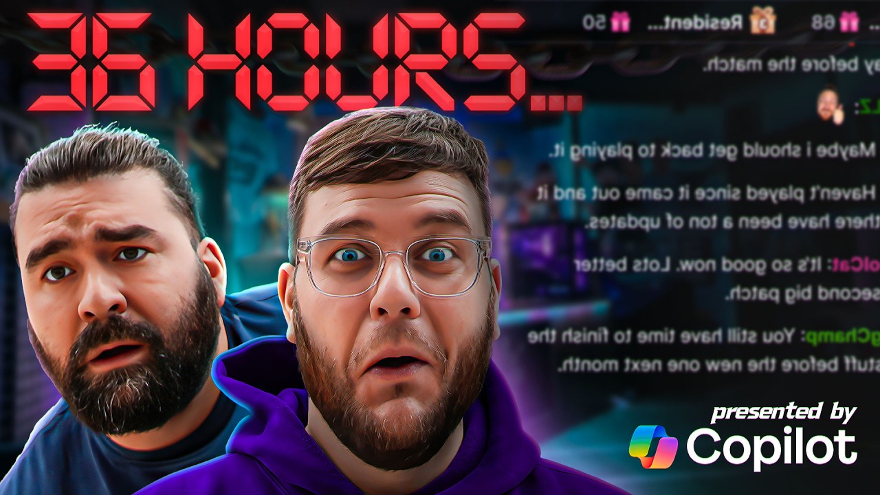 ZAC's 36 Hour Stream PART 2 | Presented by Microsoft Copilot