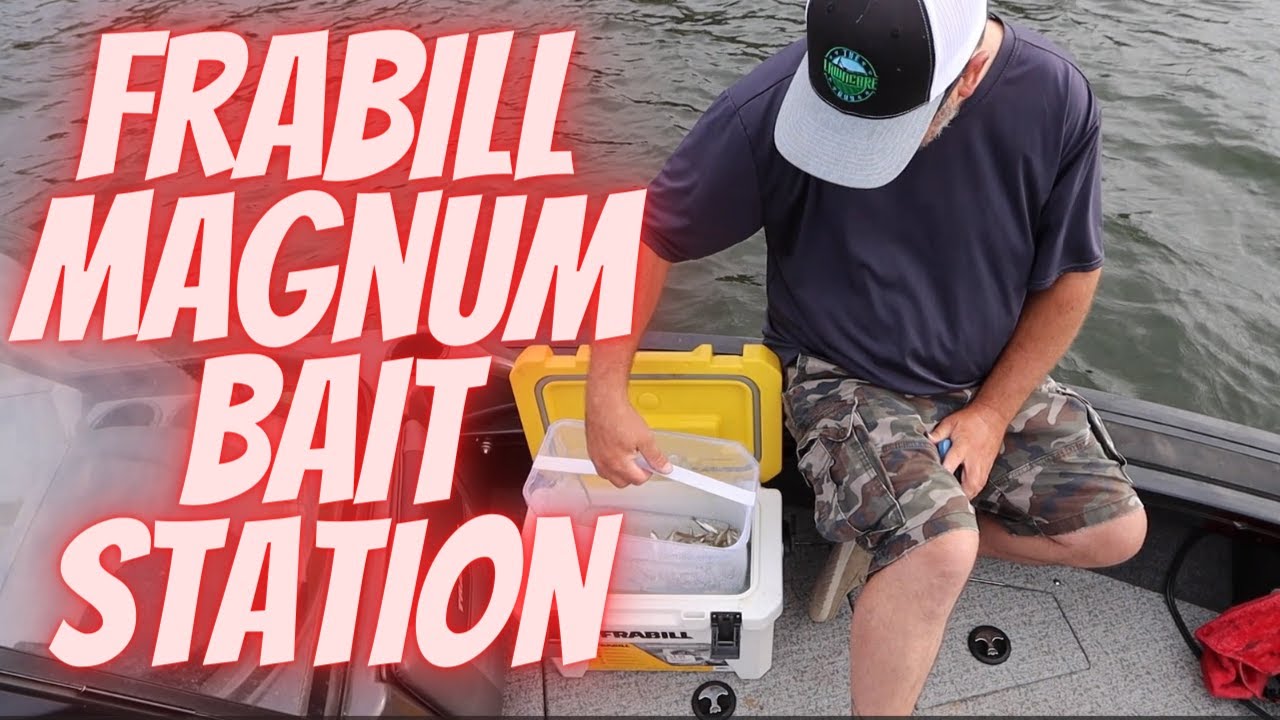 Frabill Magnum Bait Station Review | 30, 19, 13 Quart
