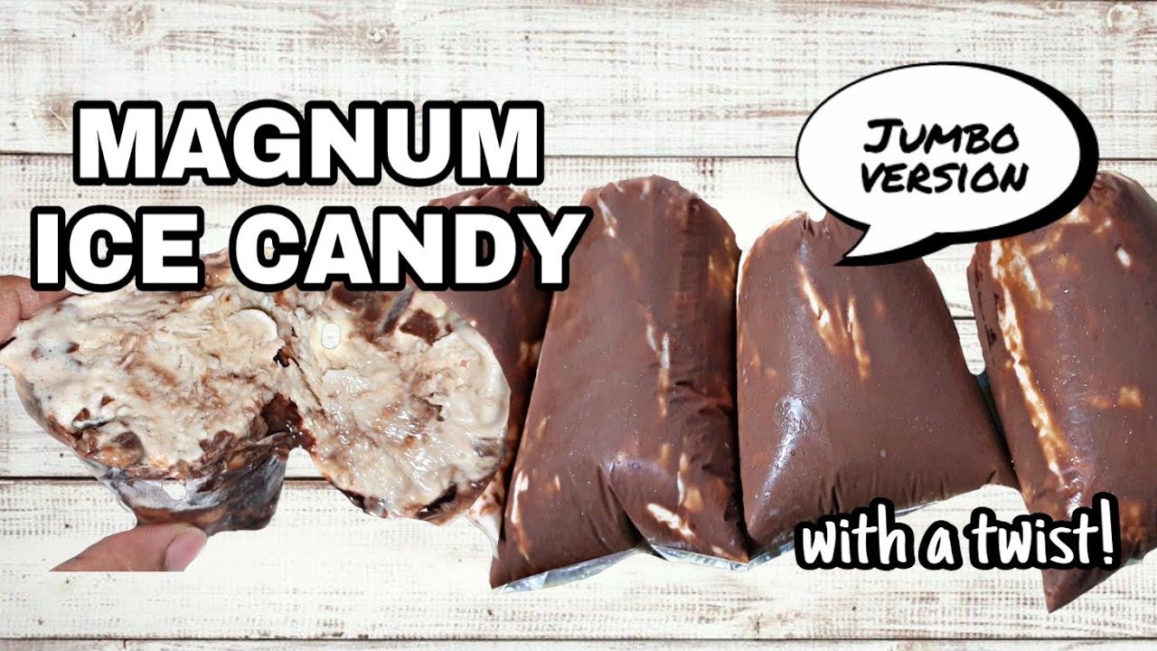Trending!!! MAGNUM ICE CANDY with a twist