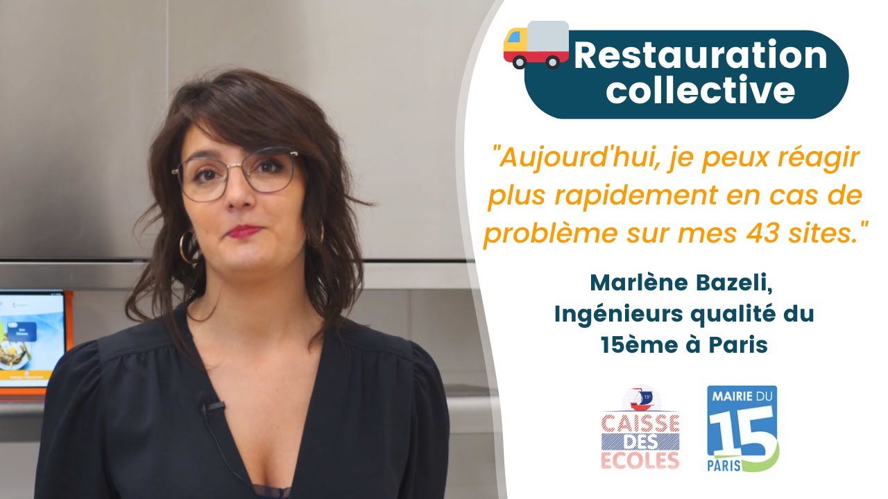 La Caisse des Écoles du 15ème à Paris utilise Octopus HACCP pour garantir l'HACCP