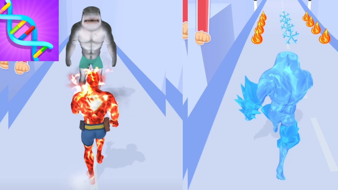 DNA EVOLUTION 3D || Level 1 to 3 || All Levels Walkthrough Gameplay || Android and ios