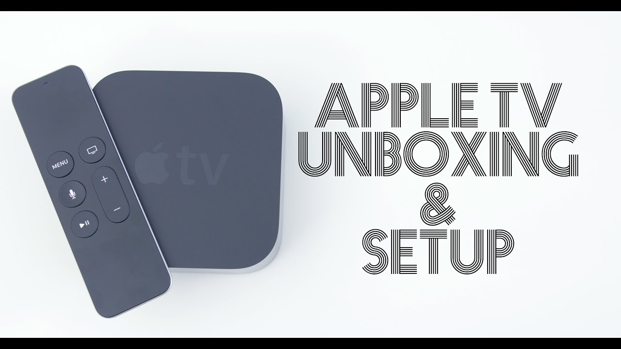 Apple TV (4th Generation) Unboxing & Setup!