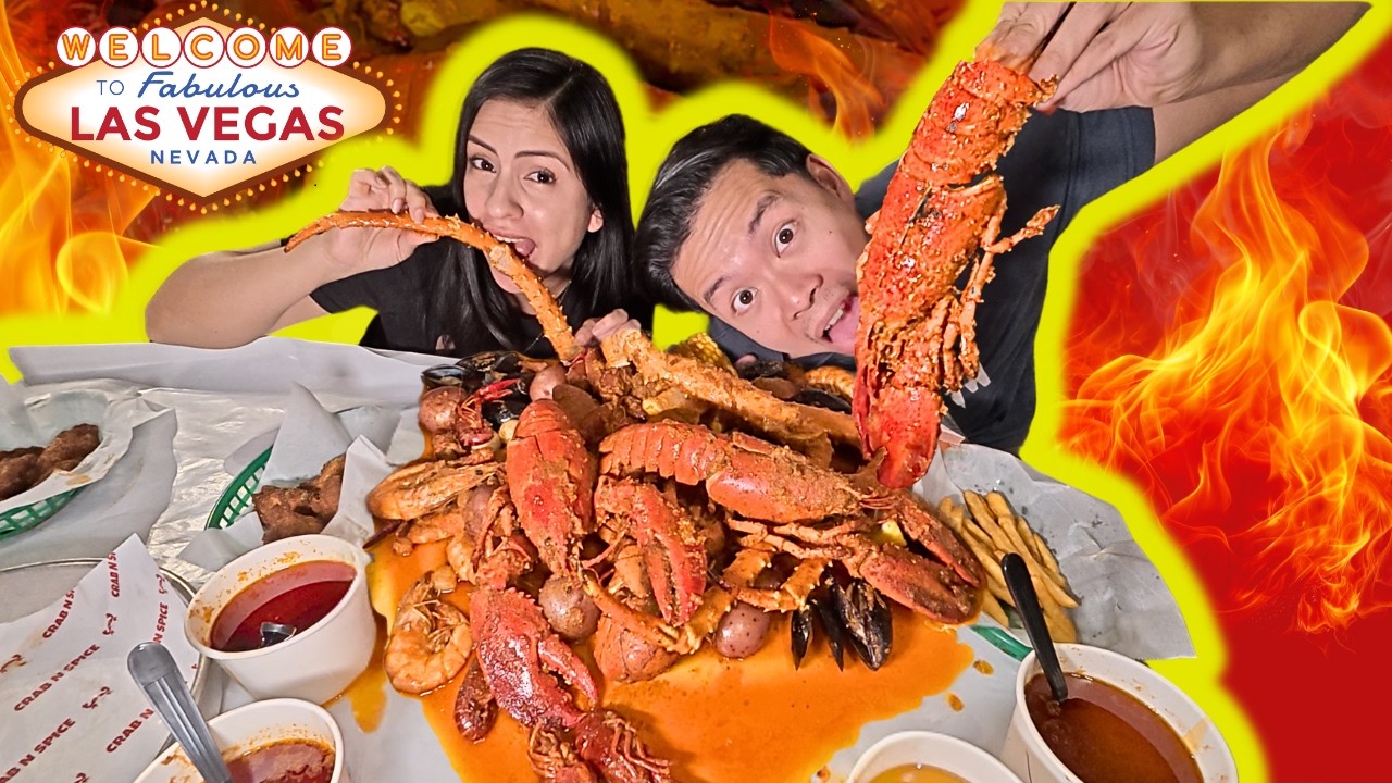 ALL YOU CAN EAT KING CRAB & LOBSTER IN LAS VEGAS!