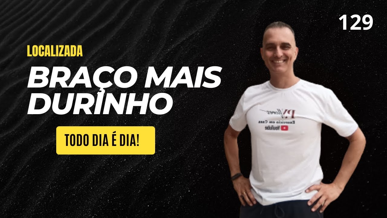 Braços firmes e sem gordurinha - Aula 129
