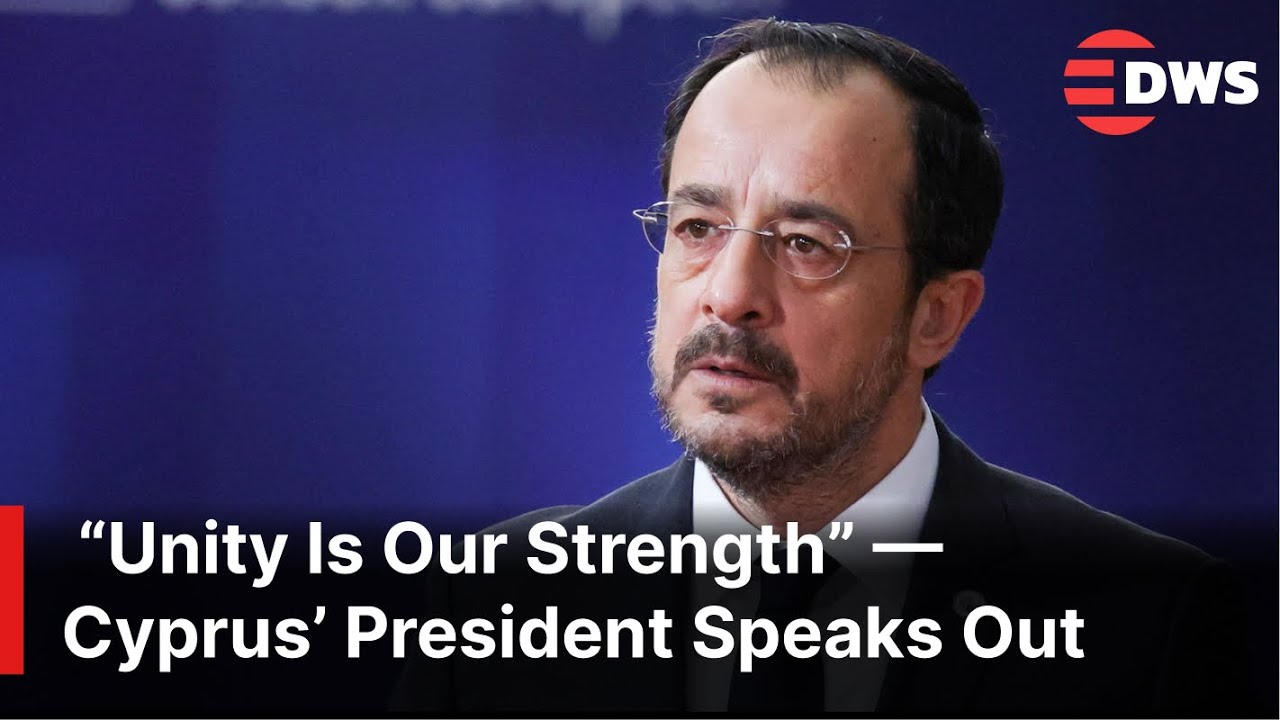 FULL REMARKS: Cyprus&rsquo; President Nikos Christodoulides Sends Strong Message Before EU Summit | AC1E