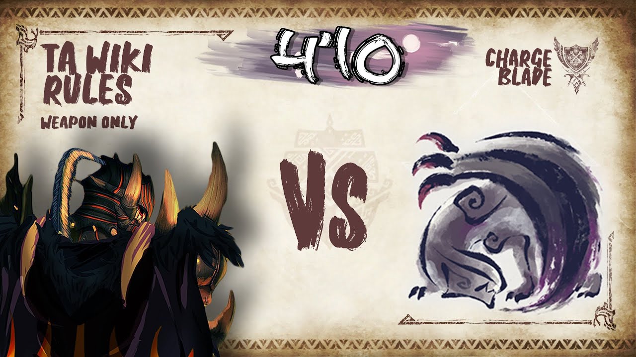 MHR: Sunbreak | Gore Magala [4'10] Charge Blade | TA