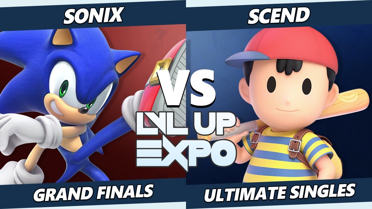 LVL Up Expo 2022 GRAND FINALS - Sonix (Sonic) Vs. Scend (Ness) SSBU Ultimate Tournament