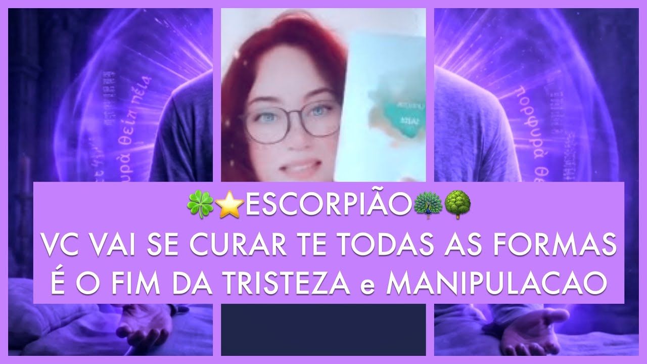 Escorpião #escorpião VC VAI SE CURAR DE TUDO ISSO