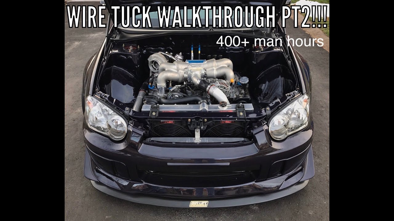 2004 Subaru WRX Wiretuck Walkthrough - Part 2!!!