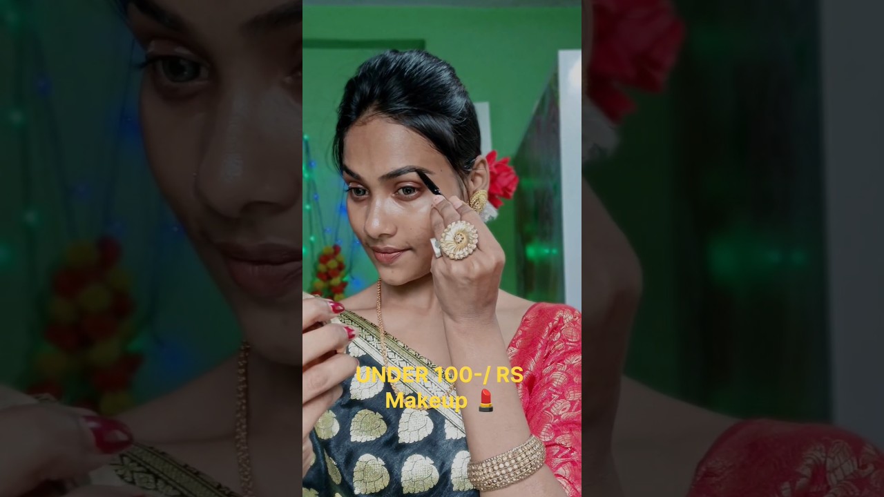 Full Face Makeup UNDER 100-/  RS 😱  l #shorts #wedding #makeup #sonalimakeover