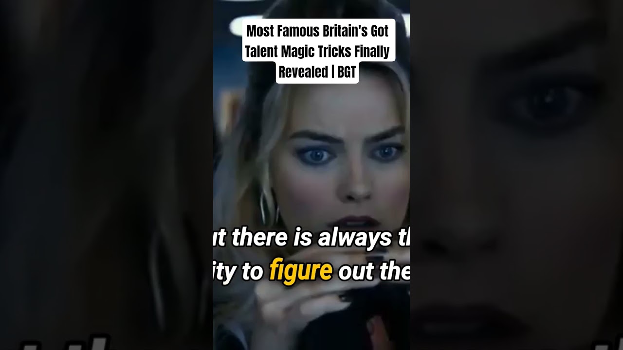 Unveiling Britain's Got Talent's magic secrets dove illusion&levitation exposed! 