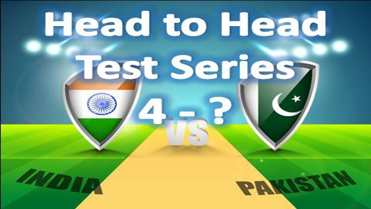 Pakistan Vs India - Head To Head   - Test Series Result