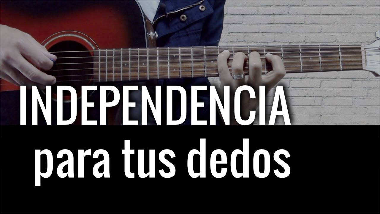 ¿Cómo tener más FUERZA e INDEPENDENCIA 🎯 en los dedos para tocar la Guitarra?