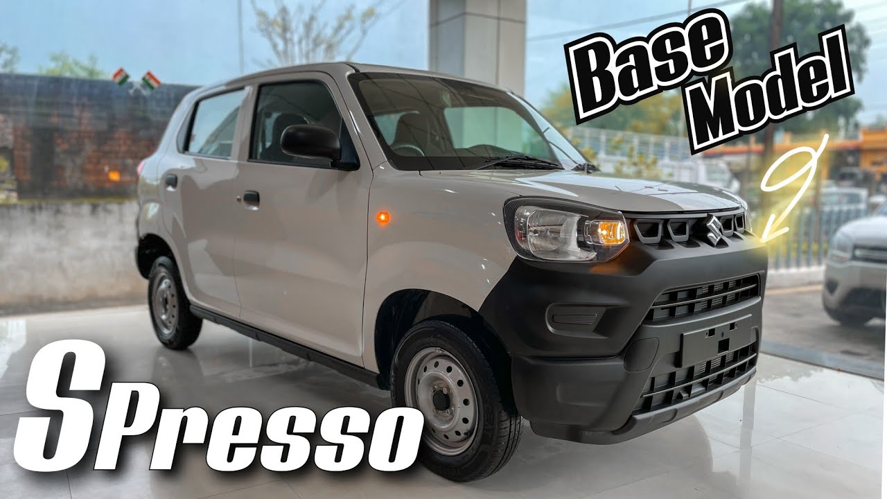 LORD of The Cars🚘 - Maruti S-PRESSO Base Model🔥| Best Car Under 5 Lakh & Mileage king | Harsh verma