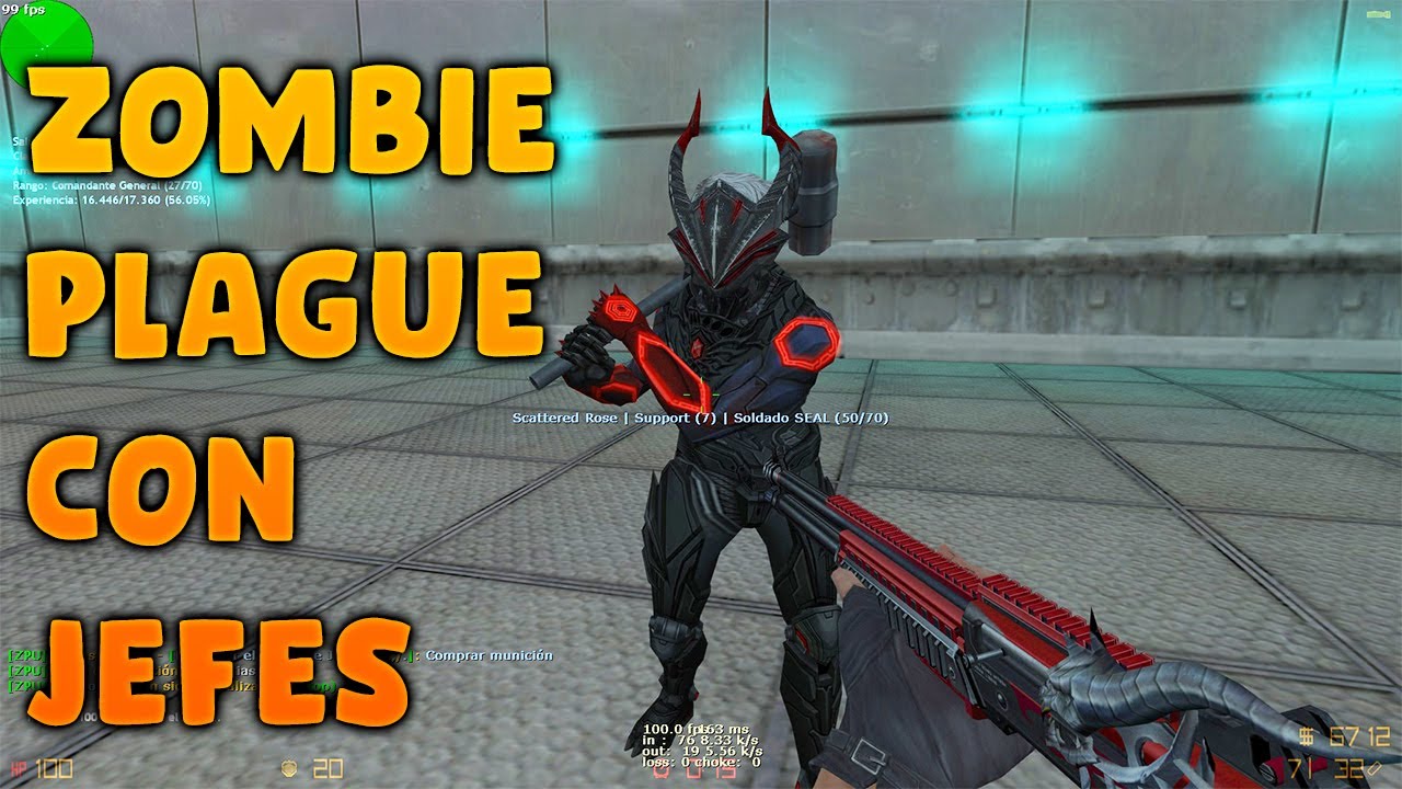 El &Uacute;nico ZOMBIE PLAGUE con JEFES del Counter-Strike 1.6 !!