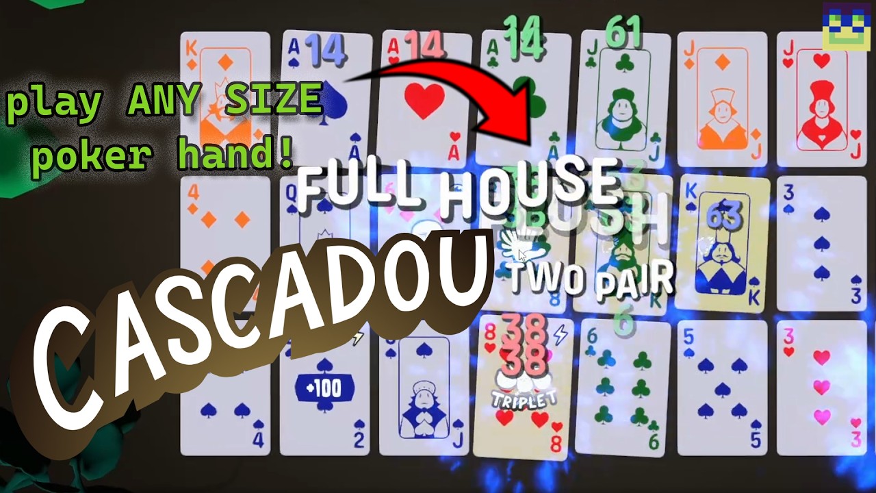 Put STICKERS on your CARDS and play CRAZY POKER COMBOS (Cascadou)