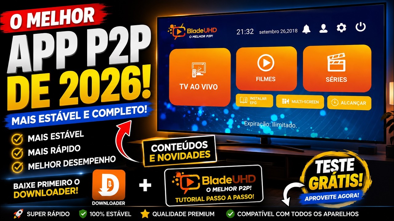 🔥 O MELHOR APP P2P DE 2026? Veja Como Baixar e Testar Agora!