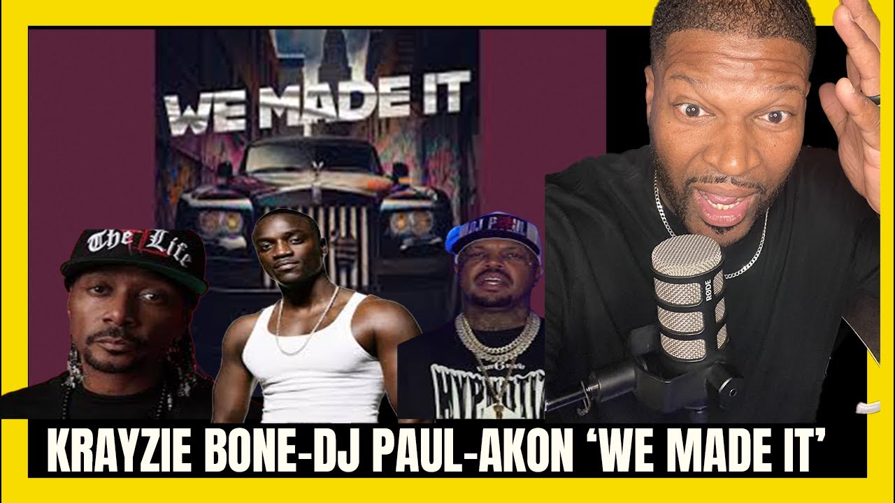 Krayzie Bone and Dj Paul featuring Akon 'We Made It' Reaction video