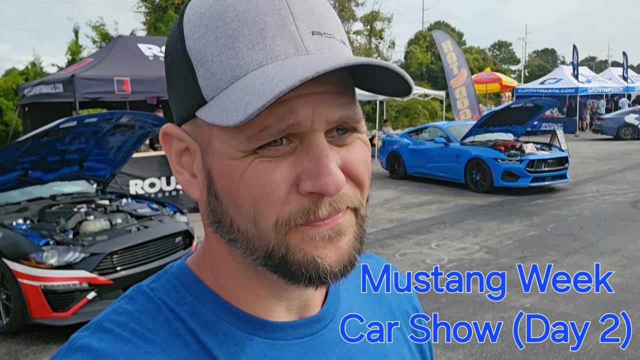 Mustang Week 2024 | Car Show Day 2 - Weather Scare!!!