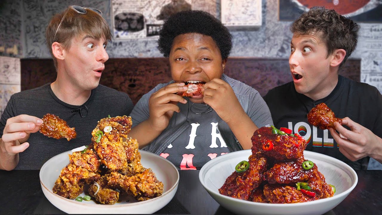 Chicken Expert впервые пробует курицу по-корейски!